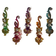 Indian Bollywood Bindi Body Jewel Self Adhesive, Crystal Forehead, Face Jewels