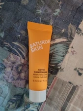 Saturday Skin Carrot + Niacinamide Moisturizing Cream 8ml/.27 Travel Size New 