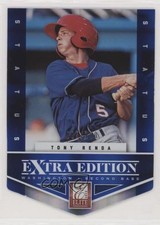 2012 Elite Extra Edition Status Blue Die-Cut 95/100 Tony Renda #139 1ek