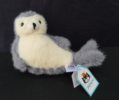 Süße Jellycat Nauticool Rolle Poly Robbe nicht mehr produziert