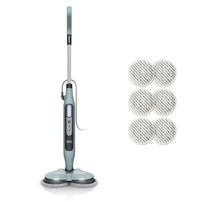 Shark Dampfreiniger Mop S8201EUCP mit Steam Blaster 3 Dampfstufen 6 Pads