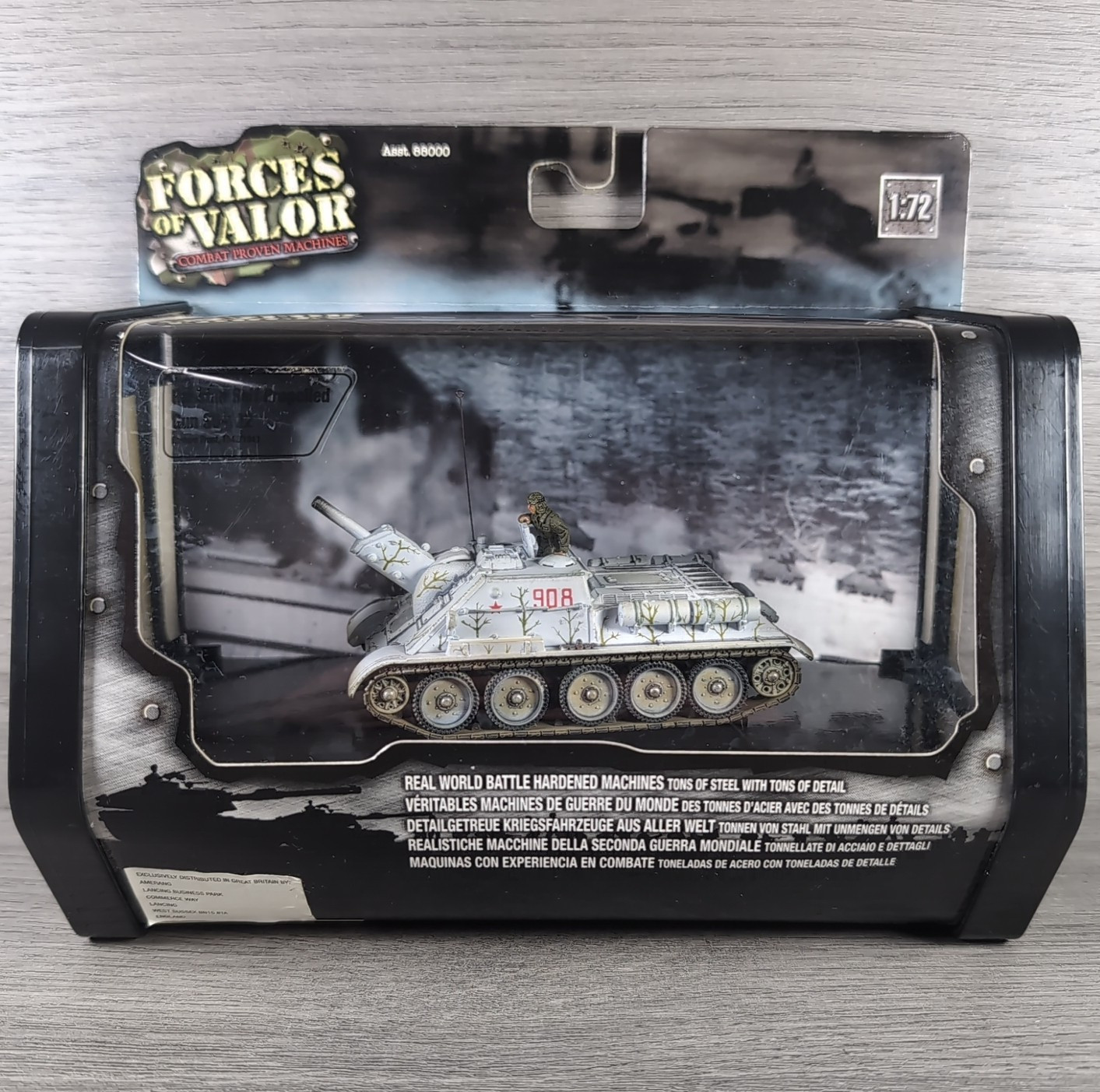 Forces Of Valour Russian Self Propelled Gun SU-122 Eastern Front 1:72 Scale