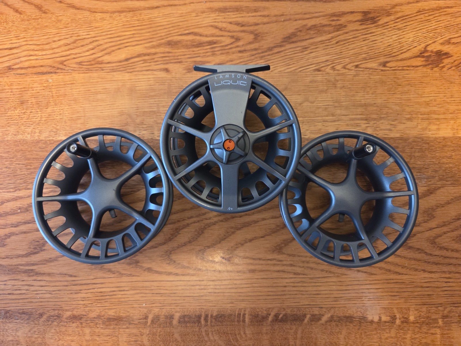 Lamson Liquid -9+ 3 Pack  - Fly Reel and 2 Spare Spool Excel