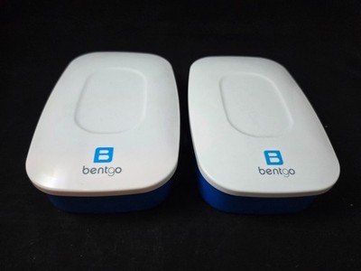Bentgo Bento Lunch Box with compartments Blue Set of 2