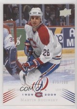 2008 Montreal Canadiens Centennial Set Parallel 100 75/100 Martin Rucinsky 0ae