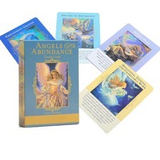 Angels of Abundance Oracle and Tarot Cards for 1 cm x 6 x 8 cm, Multicolor