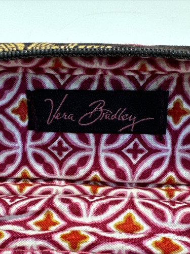 Vera Bradley Eyeglasses VB3030 Caffe Latte 135 CAF Brown Paisley W/ Zipped Case - Picture 10 of 11