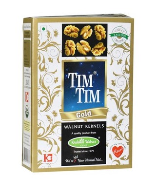 Tim Tim Gold Organic Walnut Kernels 250g | Akhrot Giri Healthy Dry Fruits Snack