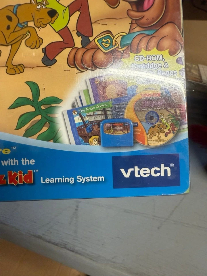 VTech Whiz Kid Learning System Scooby-Doo Lost Island Adventure Sealed Education - Image 3 of 4