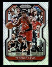 2020-21 Panini Prizm #197 Terence Davis II Silver Prizms Card Toronto Raptors