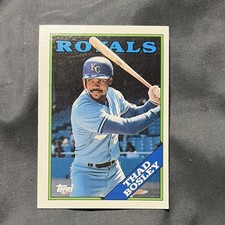 1988 Topps Thad Bosley #247 Base Set Kansas City Royals MLB Baseball