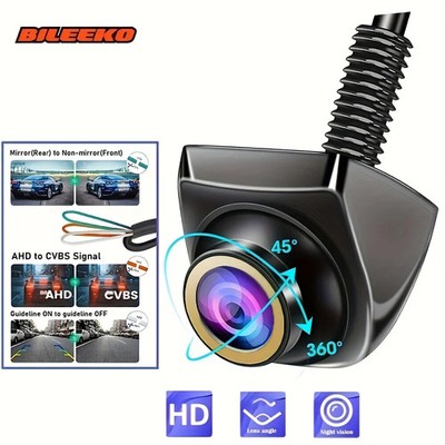 Rear View Backup Camera for Cars -Fit,Front/Side/Rear View Parking,AHD Signal
