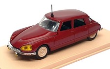 Eligor 1/43 Scale 2003 - Citroen DS 21 #39 Monte Carlo Rally 1972 - Dk. Red