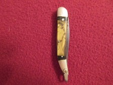 VTG 1930s-40s Colonial Prov RI USA Risque Nude Naughty Women Pin-up Pocket Knife