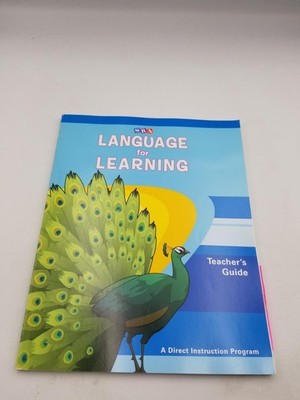 Language for Learning, Teacher Guide. Grade Levels Pre-K - 2