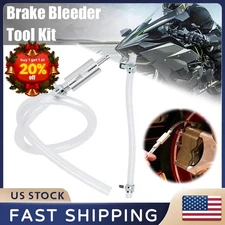 Brake Bleeder Hose One Way Check Valve Tube Bleeding Tool Kit for;CarMotorcyle