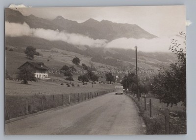 Pilatus Luzern Schweiz 1954  - Landstraße Omnibus - Altes Foto 1950er