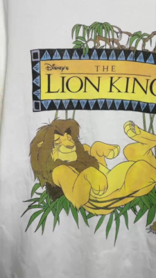 Disney The Lion King T-Shirt Vintage 90s SINGLE STITCH Size XL Tag