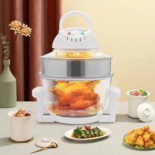 17l Air Fryer W/ 1 High Grill And 1 Low Grill Oil-less Electric Grill Roaster