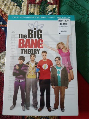 The Big Bang Theory - The Complete Second Season (DVD, 2009, 4-Disc Set ...
