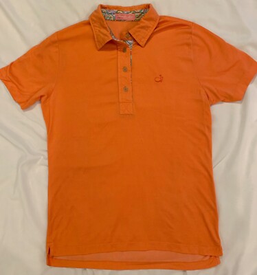 Magnolia Lane Collection Ladies Masters Golf Polo Shirt Orange Medium