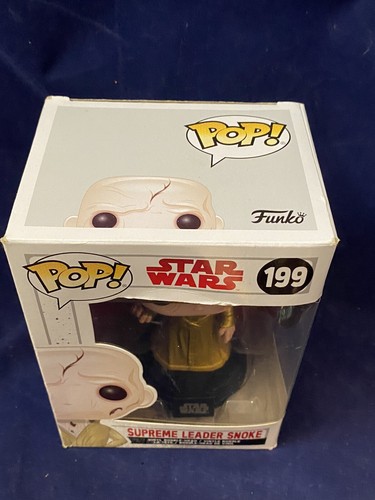 FUNKO POP Figurine...Star Wars- Supreme Leader Snoke #199...New in Org Box - Picture 2 of 5