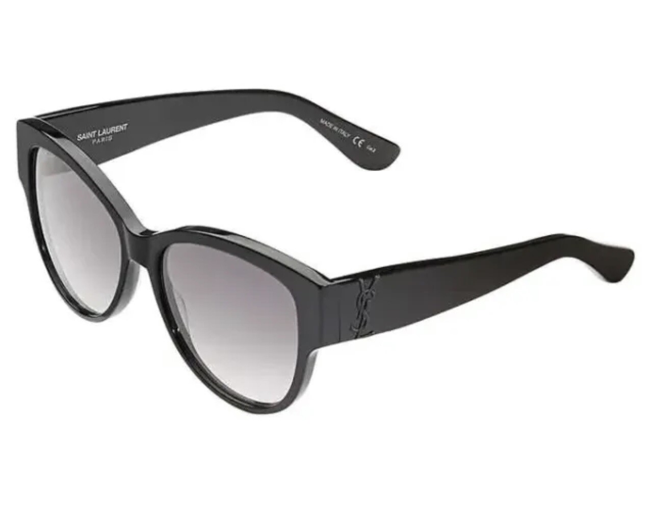 Saint Laurent YSL SLM3 Occhiali da sole Donna Nero Grigio 55mm ~ Made in Italy