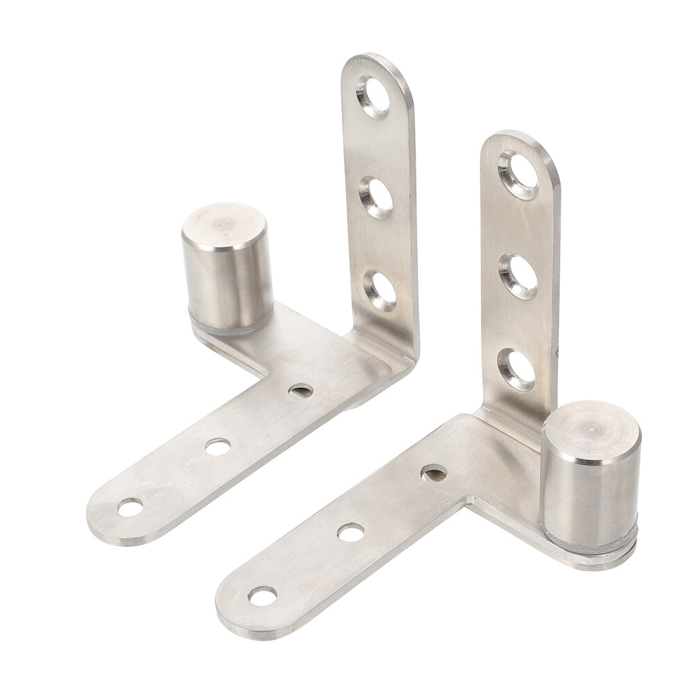 2pcs Hinge Stainless Steel Hinges Pivot Hinge Door Hidden Door Pivot Hinge