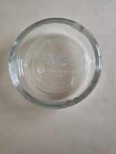 Collectible Americana San Juan VTG  Glass Ashtray