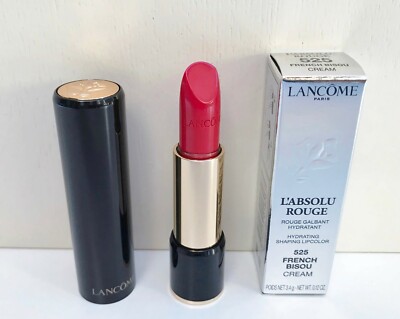 Lancome L'Absolu Rouge Lipstick, #525 French Bisou (CREAM), 3.4g