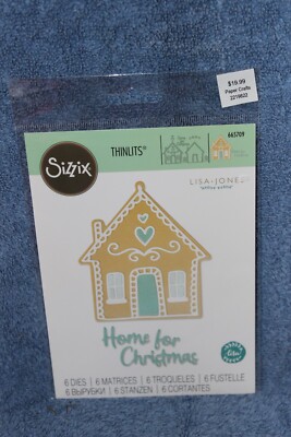 Sizzix Thinlits Cutting Dies - Gingerbread Home - Lisa Jones