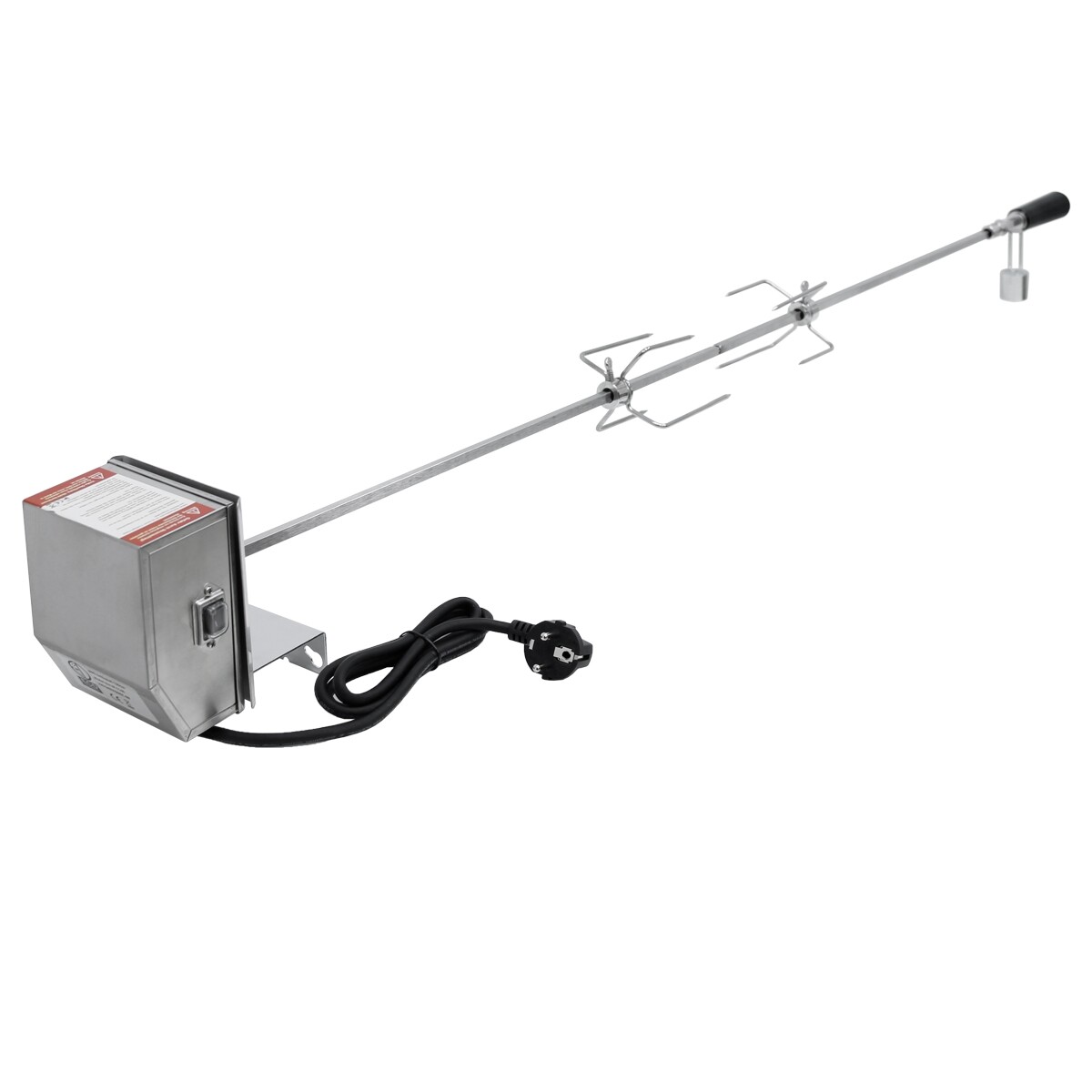 Asador De Pincho Giratorio Eléctrico Parilla Barbacoa Con Motor 120 Cm 230 V En Oferta Asador De Pollo Con Motor120 Cm 230 V Rotativo Eléctrico Acero Inox Barbacoa