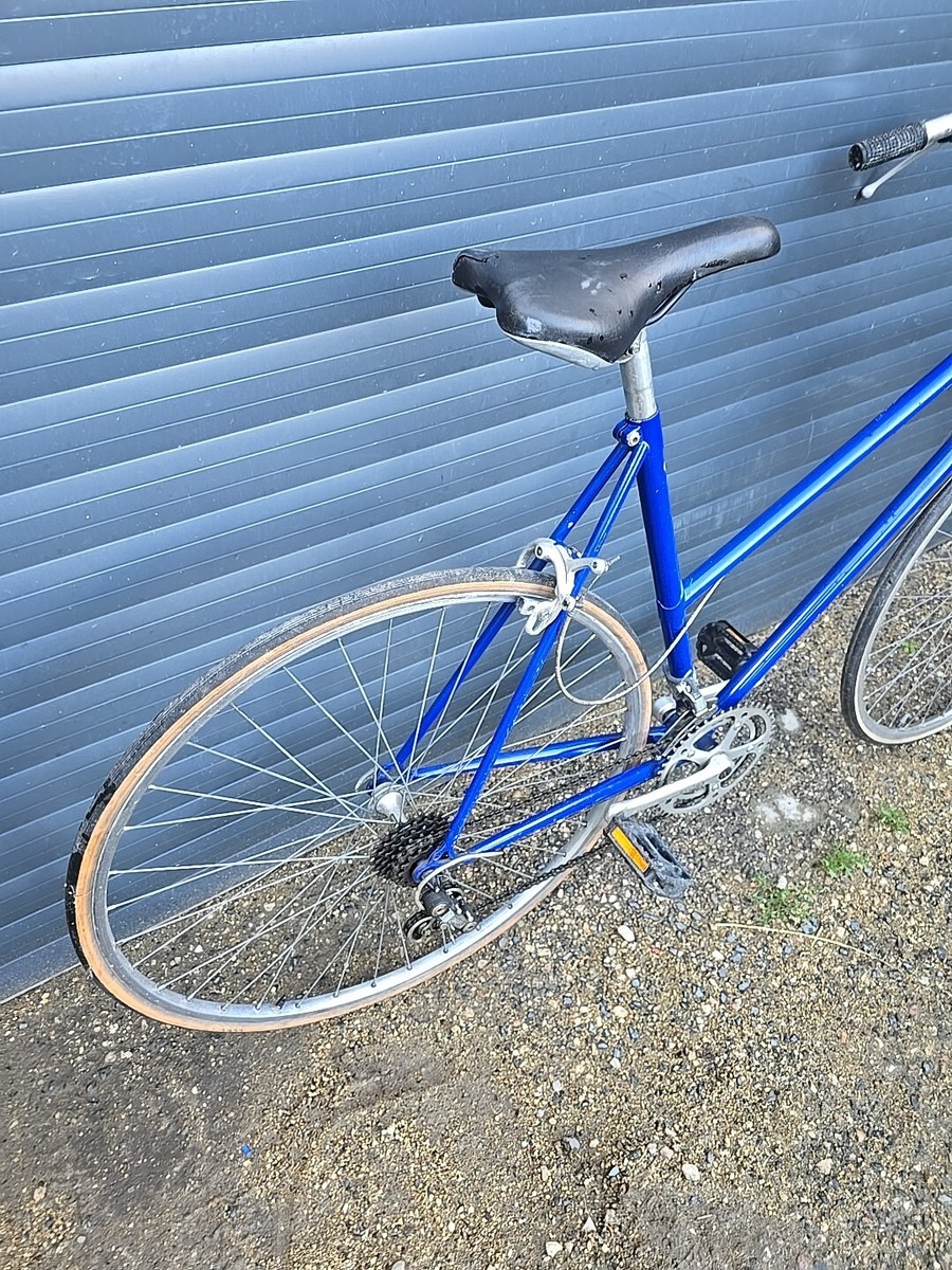 Vélo De Ville Vintage Mercier - Cadre Acier Rouge 53cm - 10 Vitesses - Course/Route - Occasion