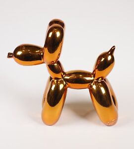 Rose Gold Metallic finish/ Home decor/ Fine craft/ Perfect gift/ Balloon Dogs 