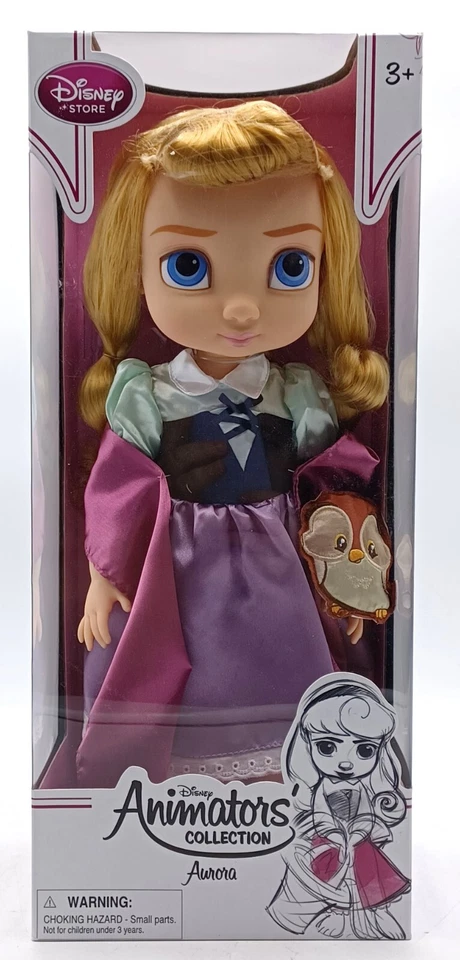 Disney Animators Collection Puppe: Sleeping Beauty Aurora / ca. 39cm / NrfB - Bild 1 von 4