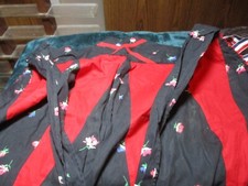 VTG 1940-1950s, LADIES HALF APRON, HAND MADE, FANCY STITCHING, NICE CONDITION