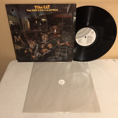 Tom Scott & The L.A. Express Tom Cat LP 1975 Ode Records SP-77029 VG+/EX