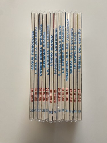 MISTER NO 275-276-277-278-279-280-281-282-283-284-285-286-287 - BONELLI