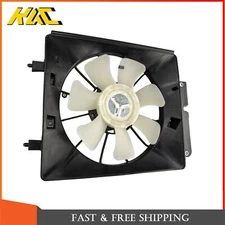 Radiator Condenser Cooling Fan Assembly For Honda CR-V EX / LX 2002-2004 2.4L l4