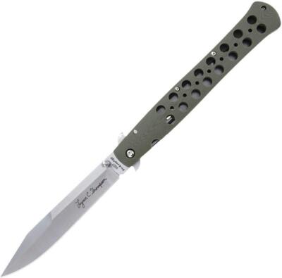 Cold Steel Ti-Lite Signature Folding Knife 6'' CPM-S35VN Steel Blade G10 Handle