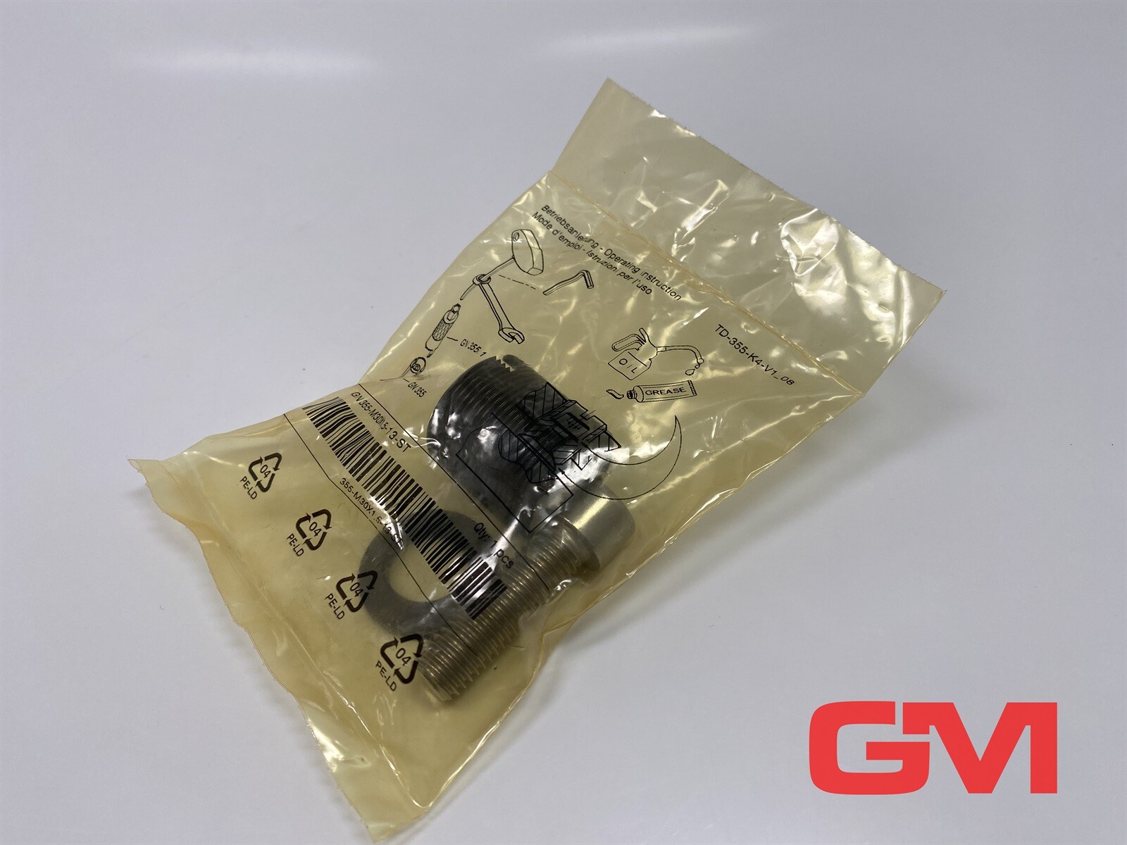 Ganter Leveling Elements GN 355-M30X1.5-13-ST Steel