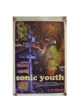Sonic Youth Concert Poster The Fillmore May 25-27, 1998