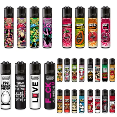 Clipper Feuerzeug - Feuerzeuge im Set - Große Auswahl