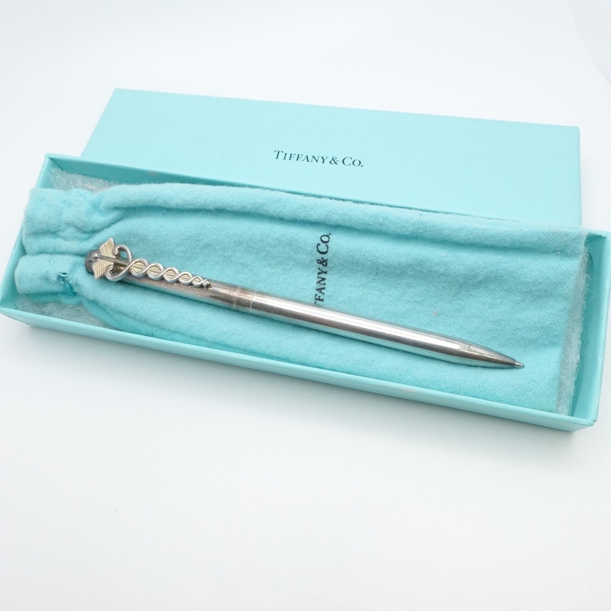 Tiffany カデューサス　医療　ボールペン　シルバー925 Tiffany & Co. Caduceus Sterling Silver Medical Doctor Nurse