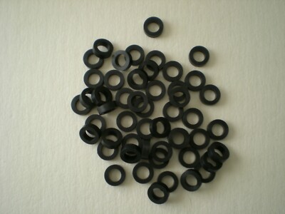 100 Flat Rubber Washer for Hose Gasket Faucet Grommet 5/8'' OD x 3/8'' ID x 3/16'' 