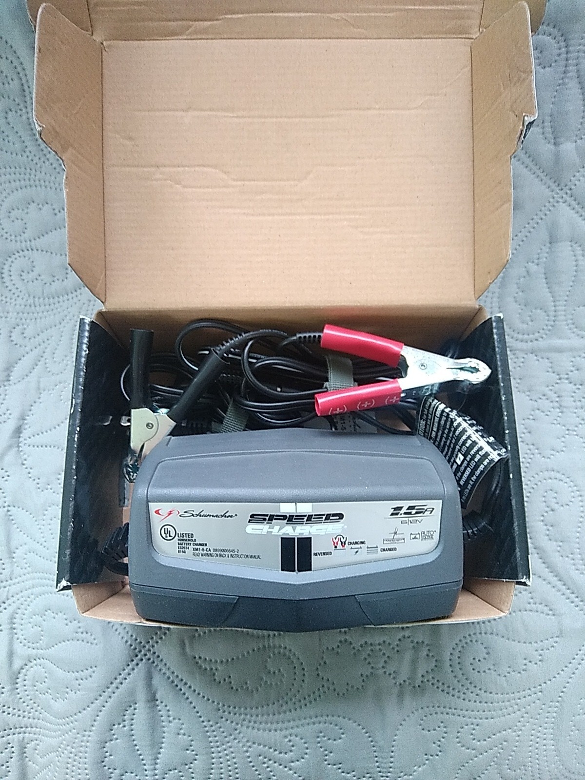 Schumacher XM15CA Vehicle Car Auto 6V / 12V 1.5A Battery Charger eBay