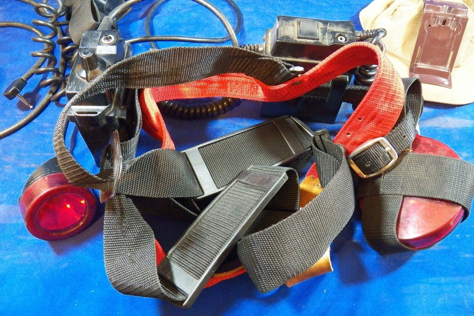 Vintage Nite Pro NL480 Coon Hunting Light Setup with Extra Parts eBay