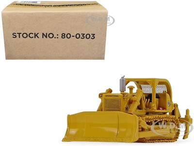 INTERNATIONAL HARVESTER TD-25 TRACTOR W/RIPPER YELLOW 1/87 BY FIRST GEAR 80-0303