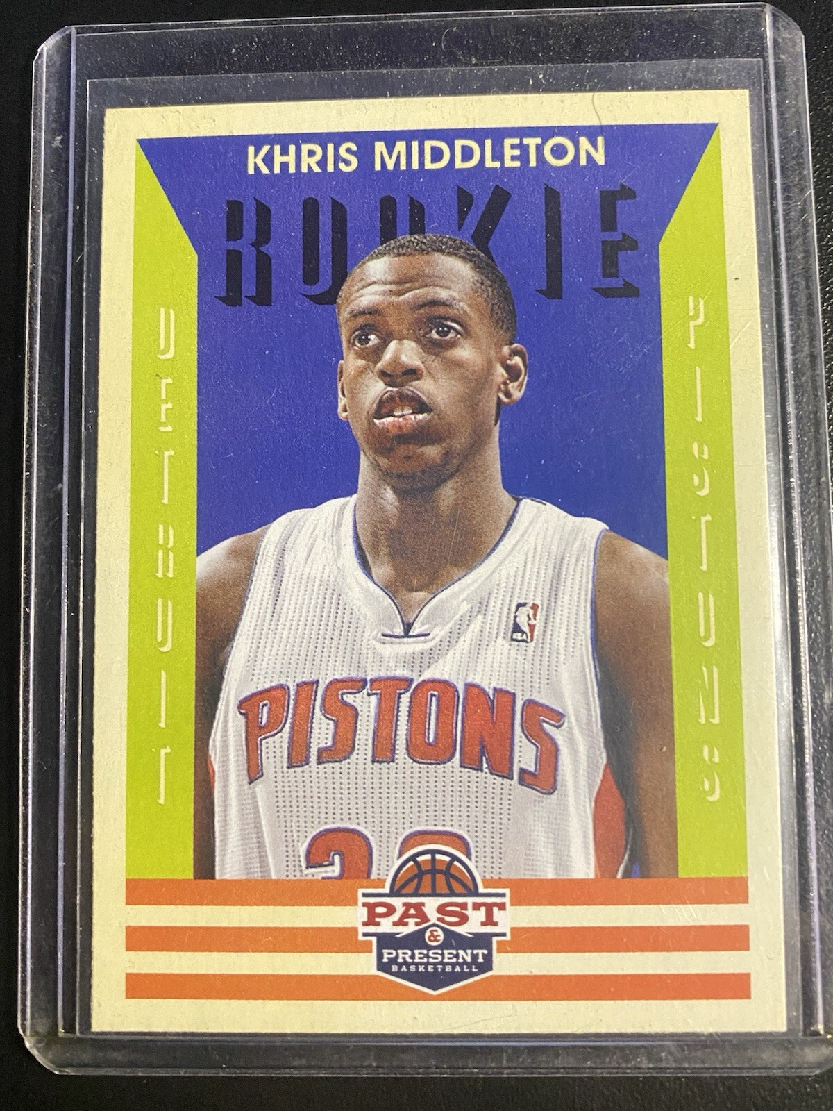 2012-13 Panini Past and Present Khris Middleton Rookie #178 Detroit Pistons