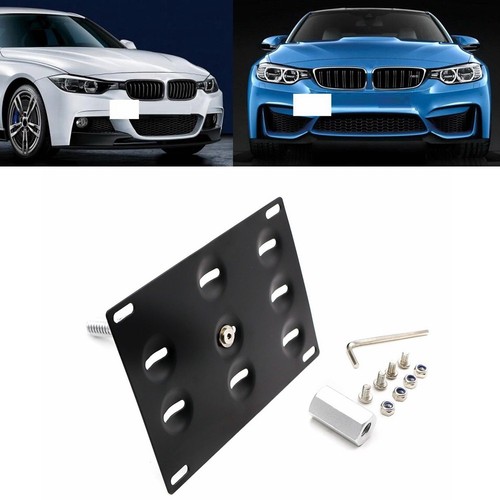 Front Bumper Tow Hook License Plate Mounting Bracket Holder for BMW 1 3 5 Series eBay